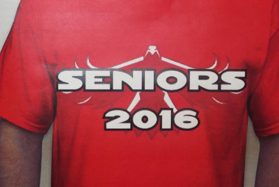 The first senior class of 2016 T-shirt design has not been popular with students.