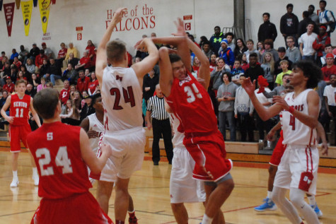 Boys basketball team hits the court