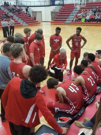 Falcon basketball takes on Maquoketa