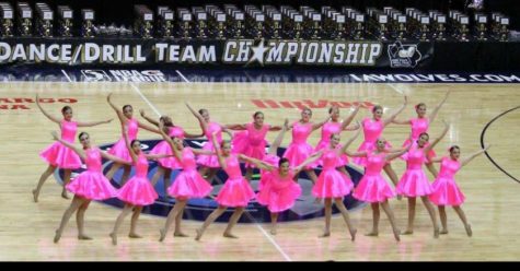 Diamond Dancers performed against some tough competitors from across Iowa at ISDTA State Dance and Drill Team Competition earning division ratings in all categories. 
photo published with permission by Amanda Roseman
