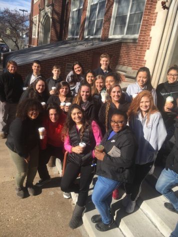 Science teacher John Arnold's Anatomy and Physiology class takes a trip to St. Ambrose's cadaver lab.