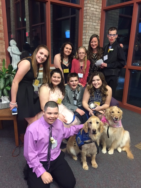 The Falcon Friends Club took part in the Night To Shine Prom. During the dance, students were given crowns and greeted by applauding fans while entering the dance.

