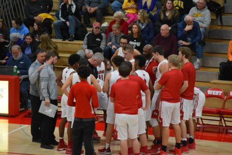West defends home court with a win