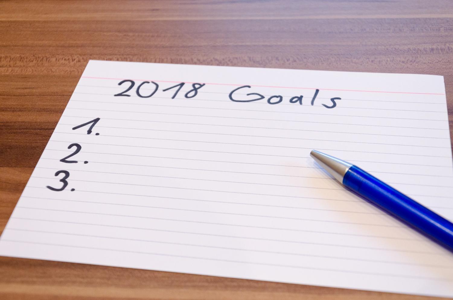 2018 marks a new year to set and conquer goals to improve oneself.