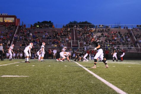 The West varsity football game against Clinton was cut short when head football coach, Justin Peters, called the game in the fourth quarter.