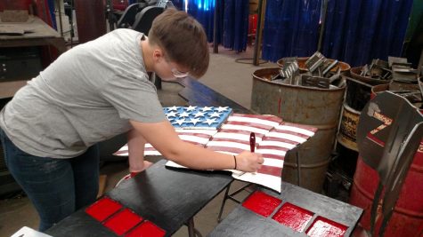 Welding students refurbish 9/11 memorial