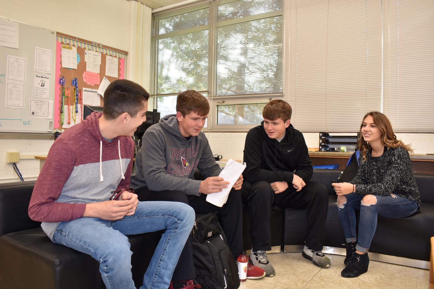As the term comes to an end, junior Sam Petri, seniors Drew Loving, and Josh Loving, and junior Austyn Strong discuss how their projects turned out.