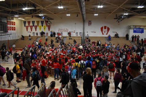 First fall pep aud of the 2018-2019 year