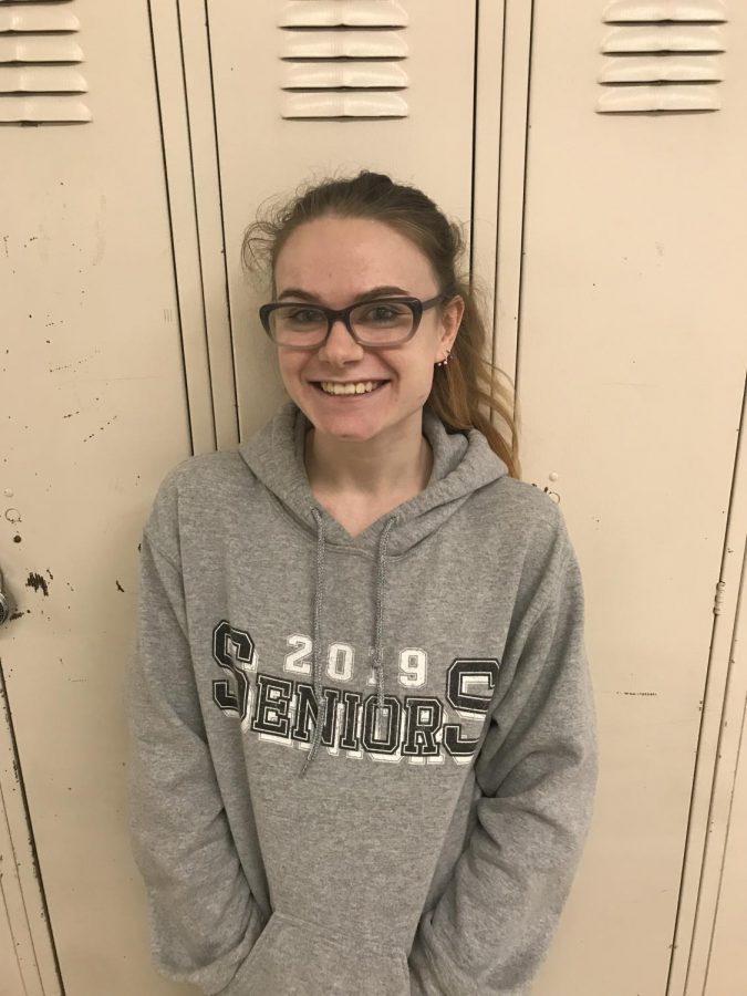 “Every student should get to choose if they want a locker. Some lockers are more beat up and old than others, senior Madison McNabb said.