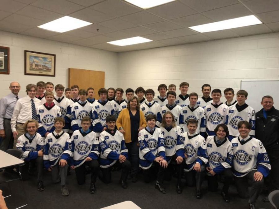 Quad Cities Blues hockey is a local high school team that consists of people from Illinois and Iowa such as Moline, Davenport, Bettendorf, and Pleasant Valley. It is a part of the Midwest Hockey League, which contains teams from all over the midwest.