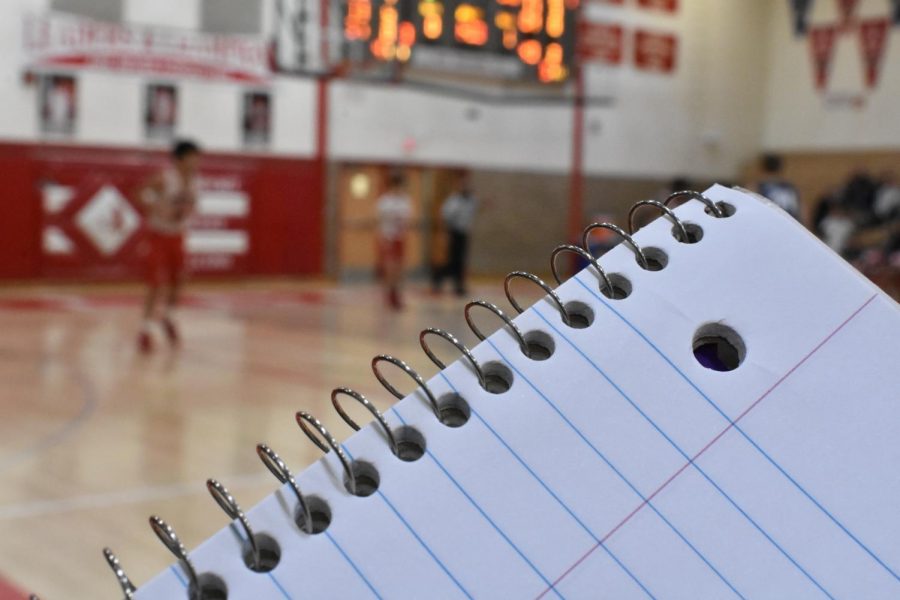 Good grades were required to play in the West versus Pleasant Valley boy basketball game on Feb 4. In fact, good grades are required to get play time. A student athletes favorite part of the game is the opportunity to play. “Dont focus on things that you cant control and always do your homework before you do anything else to be able to play,” senior and student athlete Kyle Burton said.