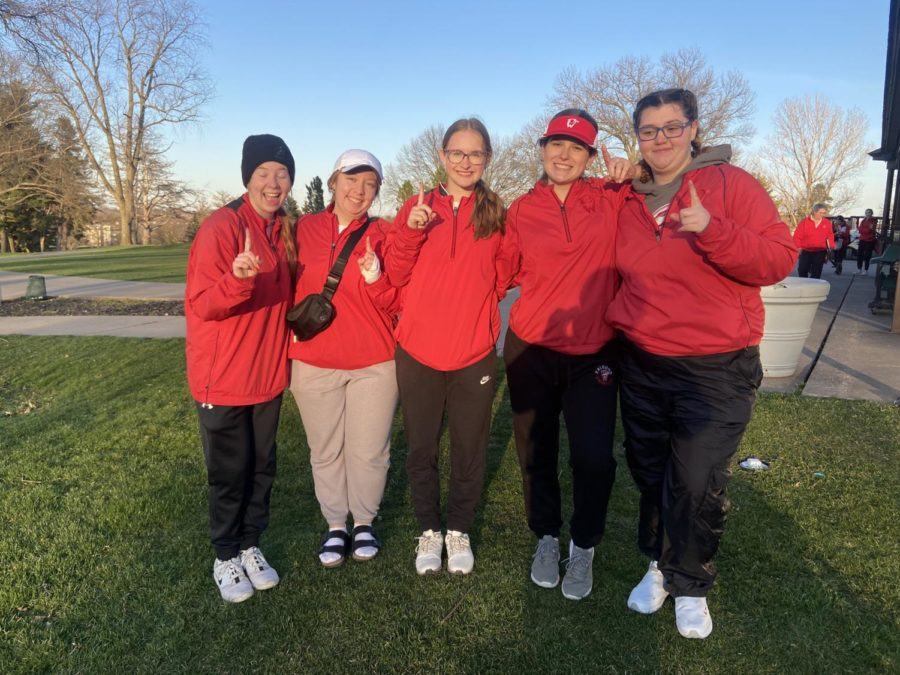 “I think this years golf season will be fun and we have a pretty good team,” senior Clare Lotspeich said.
